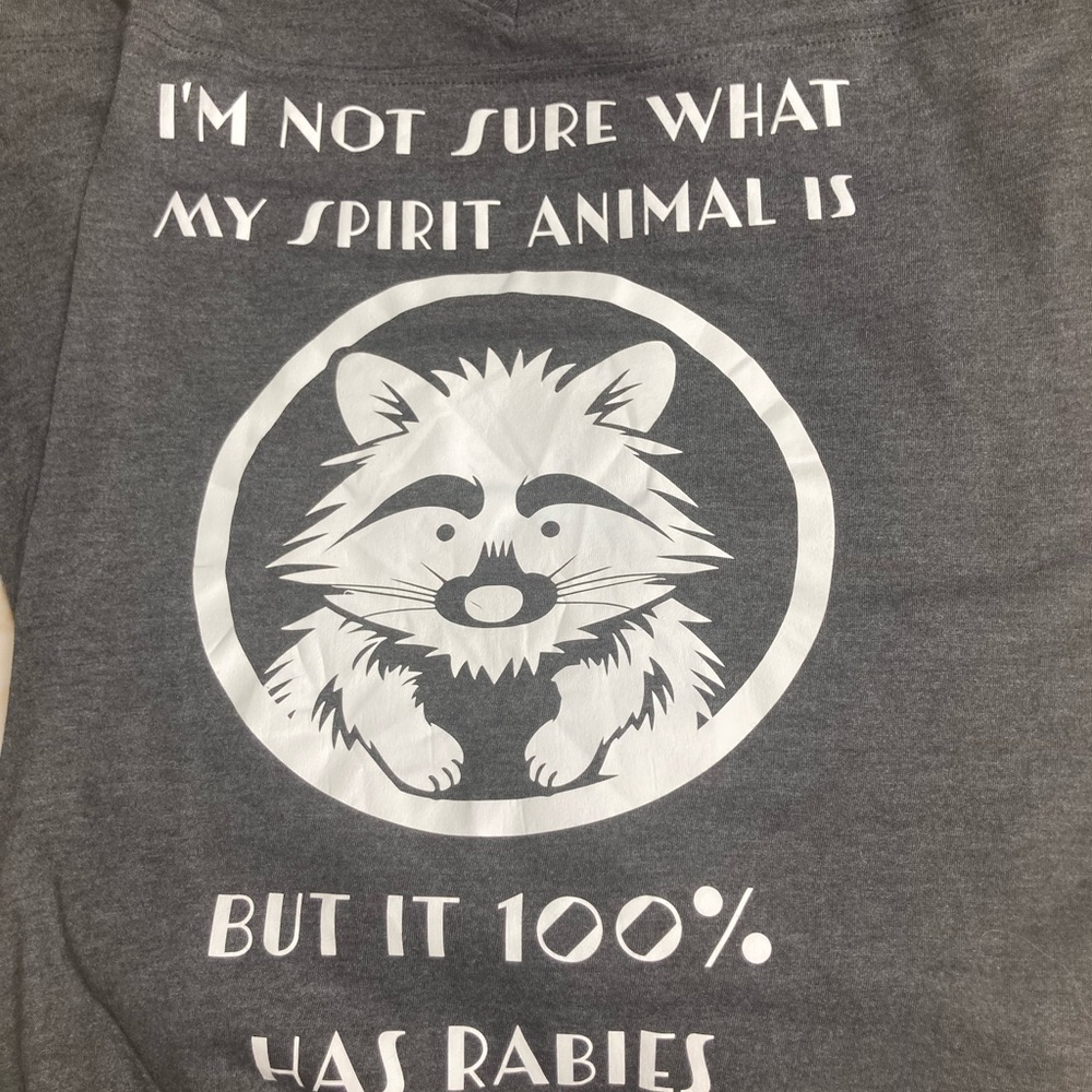 Funny raccoon tshirt